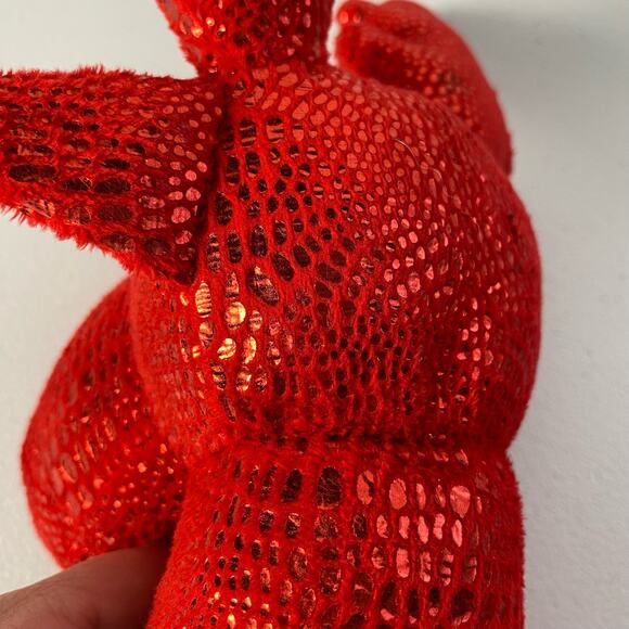 Dan Dee Red Reindeer Balloon Animal Plush Holiday Christmas Sparkle Shimmer 14" - Picture 7 of 11